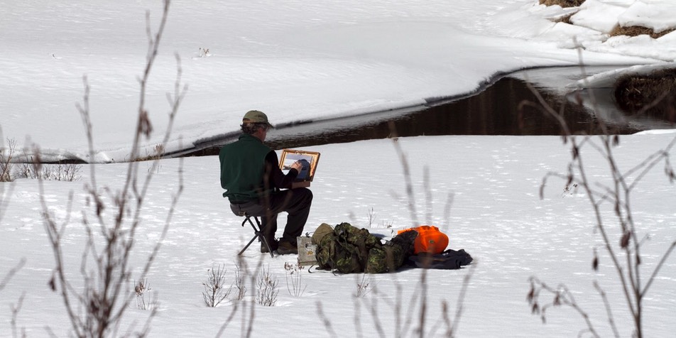 Gene Painting in Winter