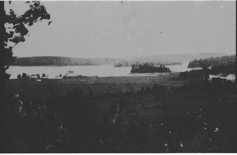 Over Canoe Lake in past