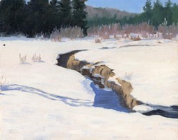 Winter Creek Oil on Board